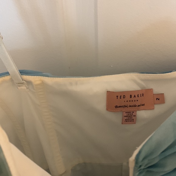 Ted Baker floor length flowy dress - Picture 4 of 4